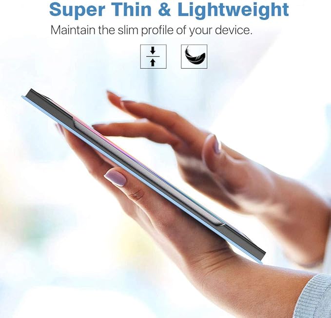 TiMOVO Case for All-New Samsung Galaxy Tab S6 Lite 10.4 Inch 2024/2022/2020, Ultra Slim Lightweight Magnetic Stand Cover Fit Galaxy Tab S6 Lite Tablet - Light Blue