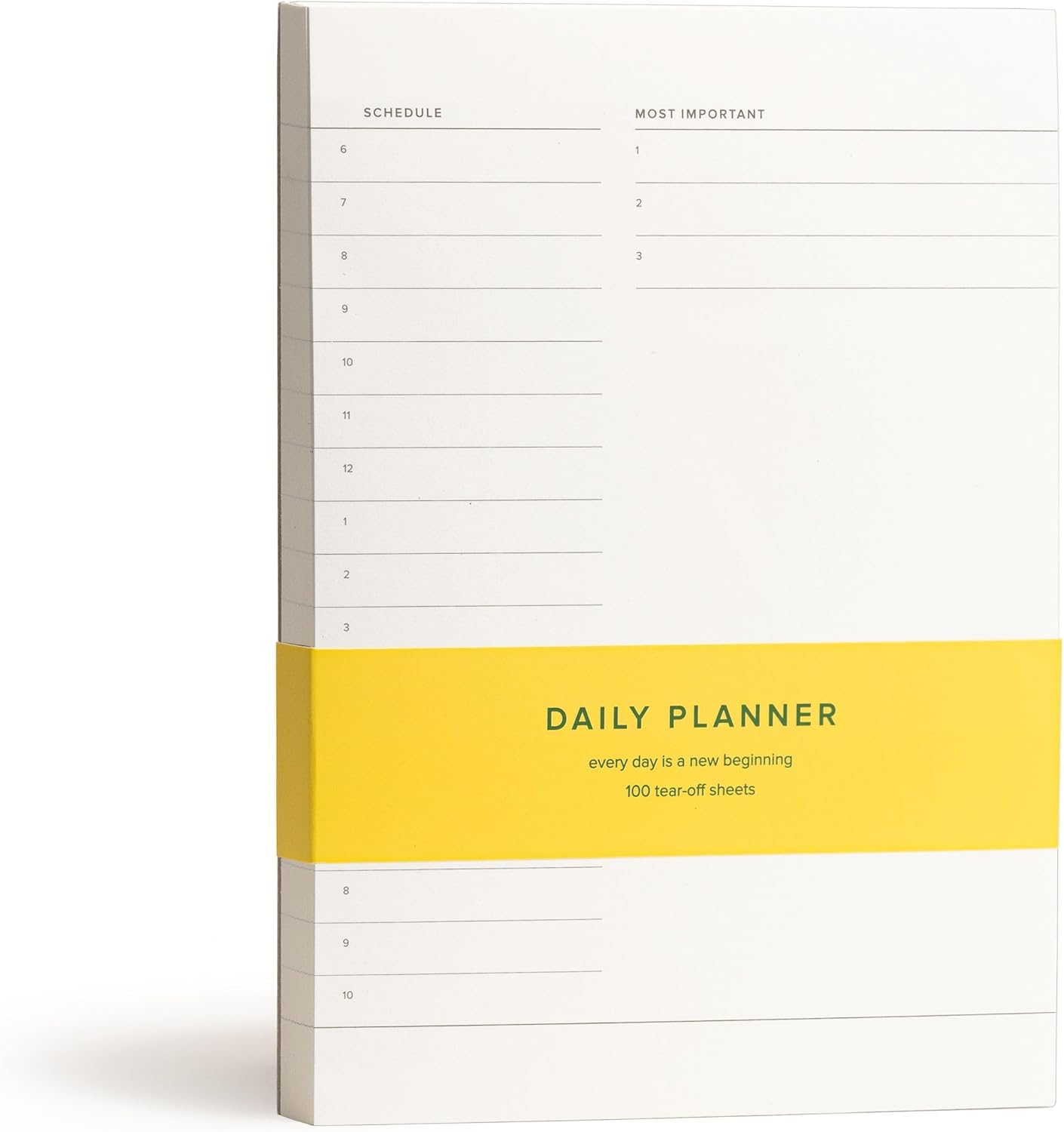 Daily and Weekly To-Do List Notepad â Desk Pad for Work and Study, Minimal, 8x6 Inches