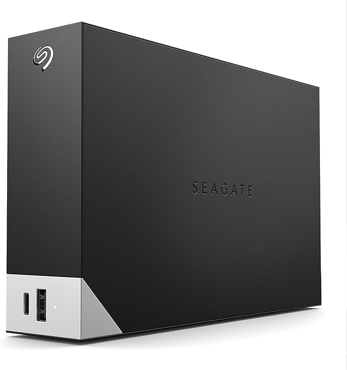 Seagate One Touch Hub 12TB External Hard Drive Desktop HDD â USB-C and USB 3.0 port, for Computer Desktop Workstation PC Laptop Mac (STLC12000400)