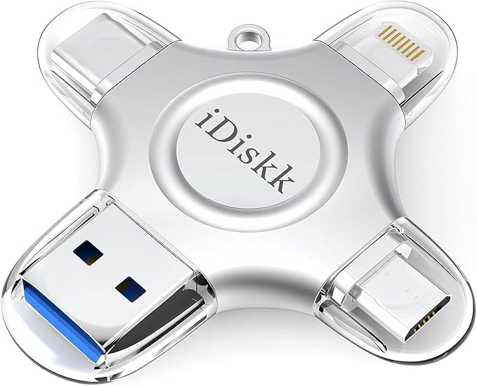 ã1T B App*le CertifiedãiDiskk 1T Photo Memory Stick for iPhone USB Flash Drive for USB-C iPad Android, Samsung USB for iPhone 17/16/15/14/13/13 pro/12/12 pro/12 mini/11/11/Pro/XR/X, Photo Stick for PC