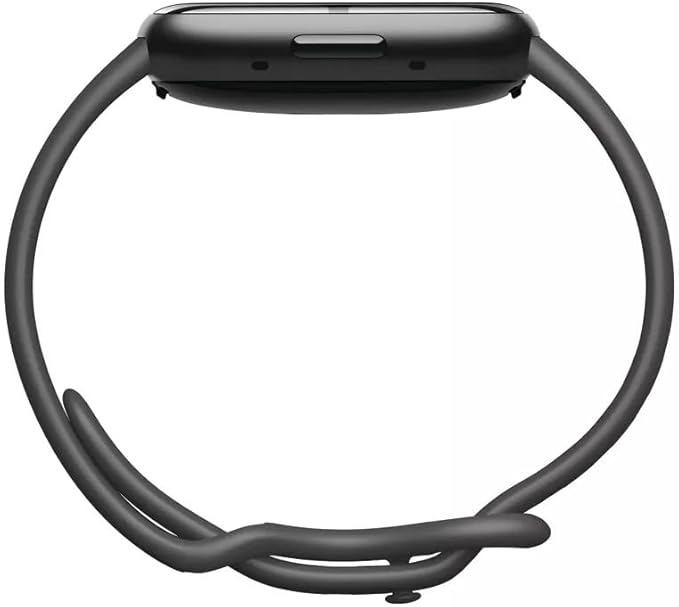 Fitbit Sense 2 Advanced Health and Fitness Smartwatch with Tools to Manage Stress and Sleep, ECG App, SpO2, 24/7 Heart Rate and GPS, Shadow Grey/Graphite, One Size (S & L Bands Included)