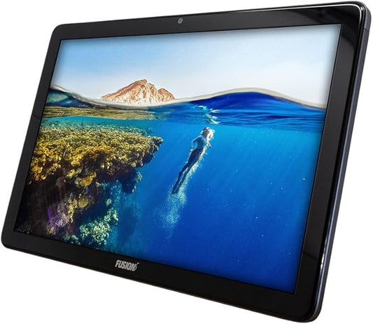 Fusion5 10.1 Inch Tablet - Android 13, Full HD IPS, Octa-Core, 8GB RAM, 128GB Storage, Dual Band Wi-Fi, Bluetooth, USB-C, 10 Inch, 13MP Rear 5MP Front Camera