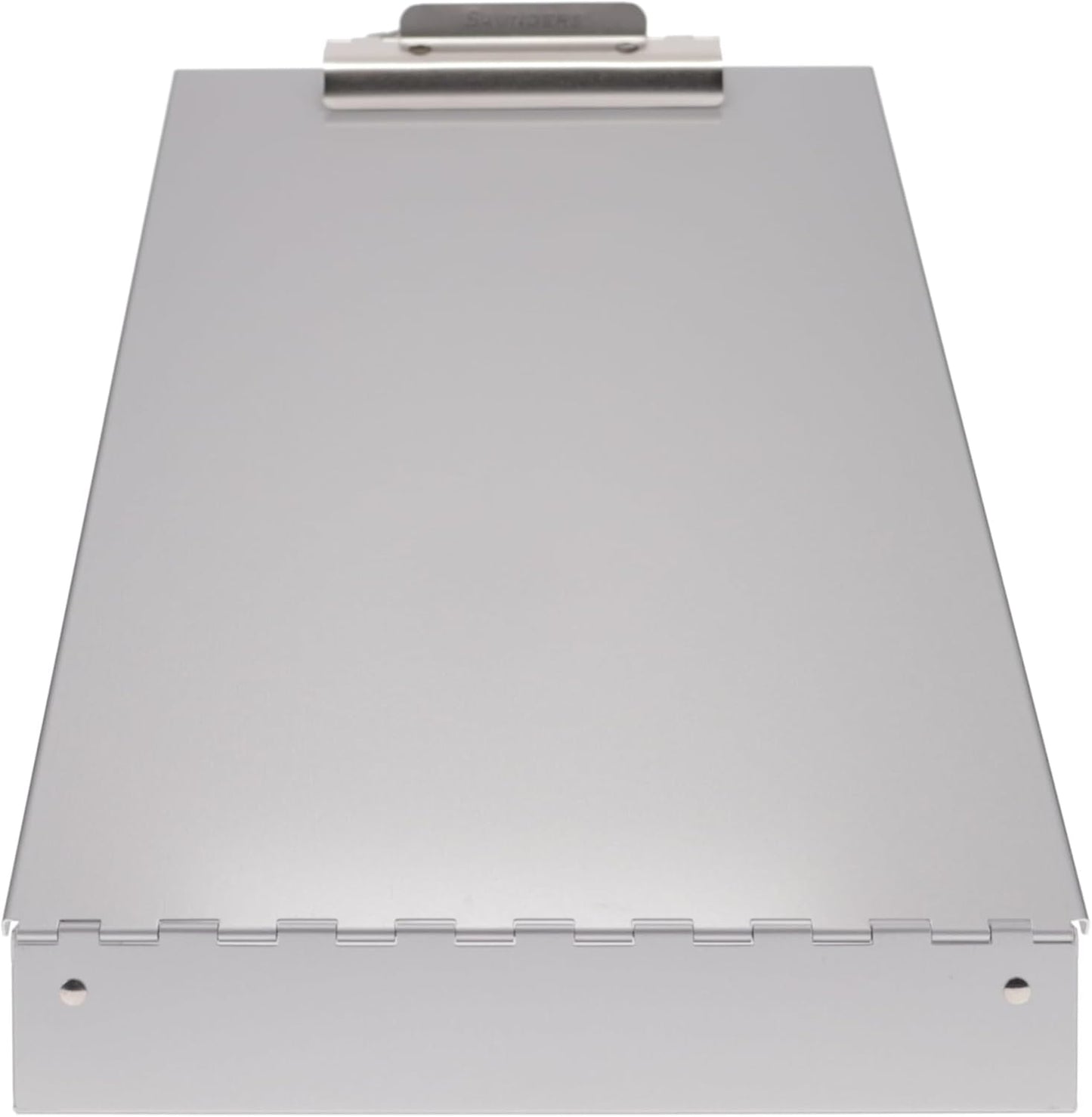 Saunders Recycled Aluminum Redi-Rite Storage Clipboard with Self-Locking Latch – Lightweight, Weather-Resistant Lacquer Finish Stationery Box. Office Products, Silver, Letter