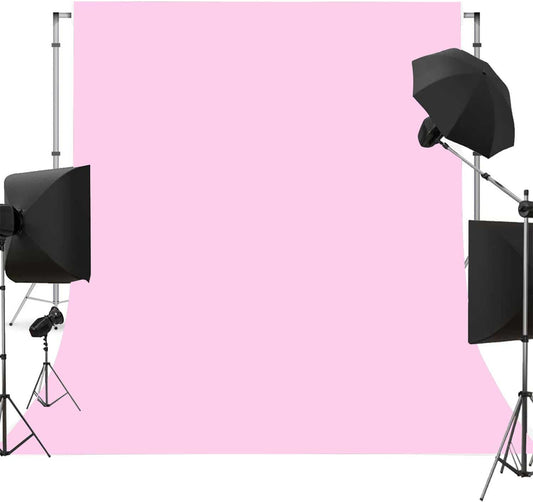 Pink Photo Backdrop for Photoshoot Pink Background for Photography Photo Backdrop Curtain for Party 5 x 7 FT