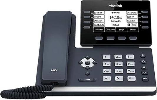 Ooma Provisioned Yealink T53W Wi-Fi IP Phone. Works only with Ooma Office Cloud-Based VoIP Phone Service with Virtual Receptionist, Desktop and Mobile app, Videoconferencing.