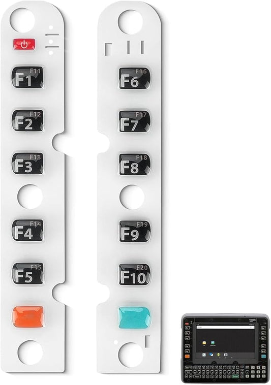 Rubber Function Keypad Set (12-Key) for Honeywell Thor VM1A Vehicle-Mounted Computer,Keyboard