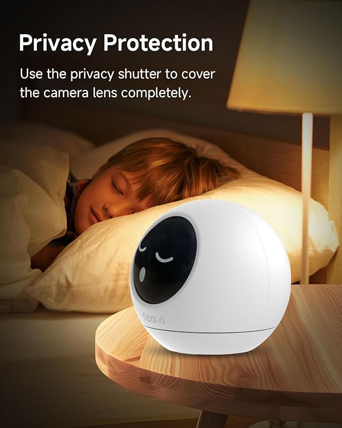 Noorio 2K Indoor Security Camera with 5GHz WiFi - 360° Pan Tilt Pet Camera for Dogs & Cats, Dog Monitor with Speaker, No Subscription Needed, Alexa Compatible, Motion Tracking, Night Vision-Model T110