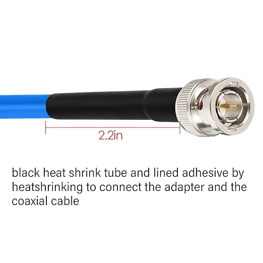 XRDS -RF 35FT SDI Cable, 3G/6G-SDI Cable BNC Digital Video Cables 75 Ohm RG59 BNC Male Cables for 3G/6G HD SDI Monitor Video Recorder Converter Splitter Security Camera