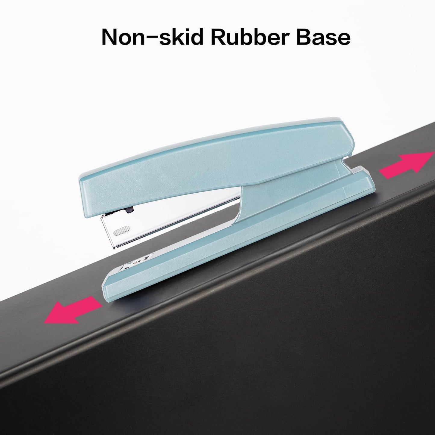Deli Stapler, Desktop Staplers with 640 Staples, Office Stapler, 25 Sheet Capacity, Blue
