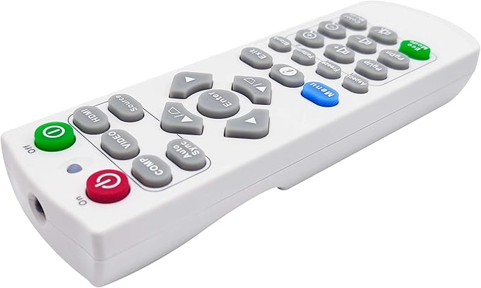 A-00010003 Projector Remote Control for ViewSonic LS500WH, LS510W, LS510WH-2, LS550W, LS550WH, LS560HDH, LS560W, LS560WH, LS620X, PX701-4K, PX701-4KE, PX703HDH, PX728-4K, PX748-4K