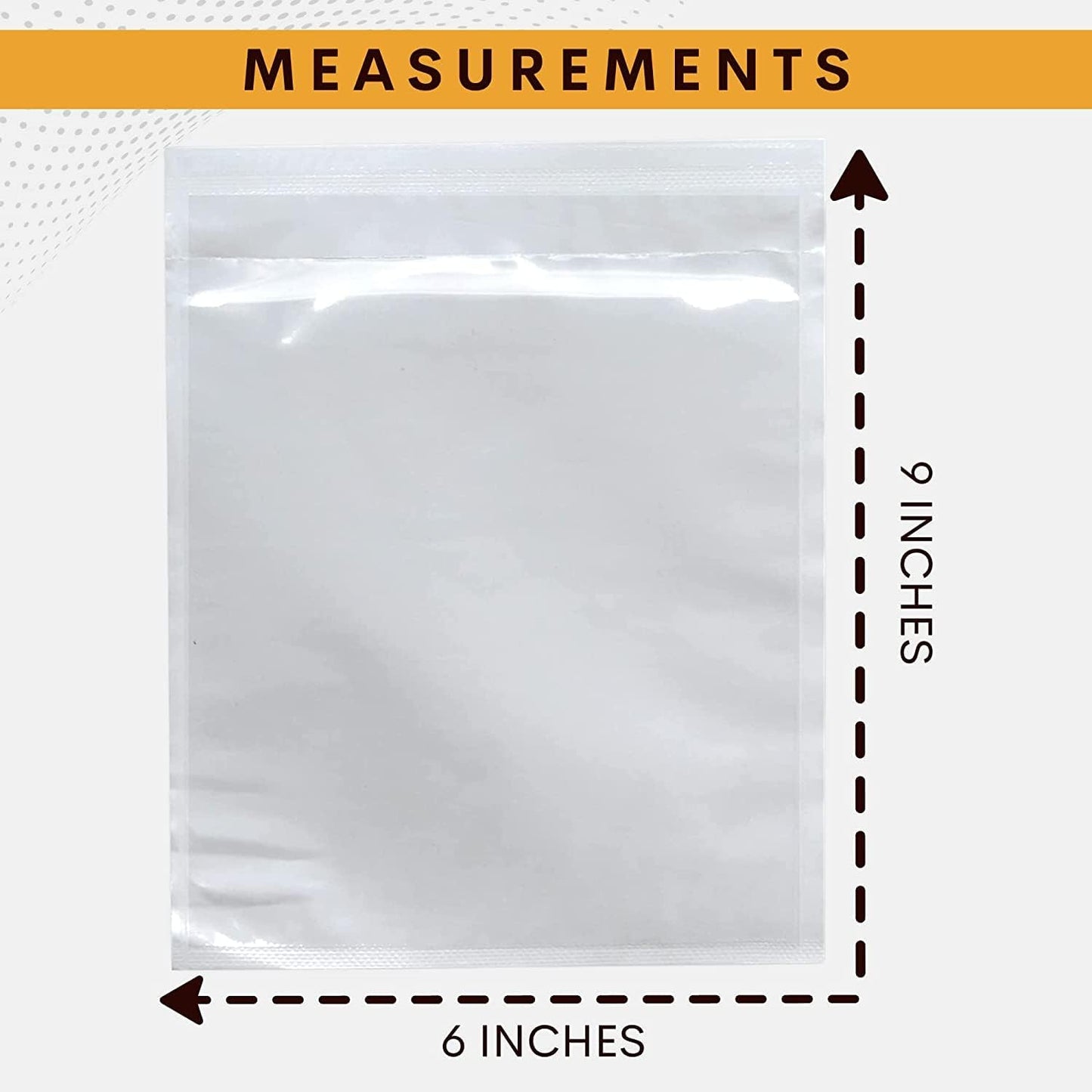 2000 Pack 6"x9" Shipping Label Sleeves – Clear Self-Adhesive Packing Slip Pouches, Waterproof Packing List Envelopes – Ideal for Shipping Documents, Mailing Labels, Invoices & Packing Slips