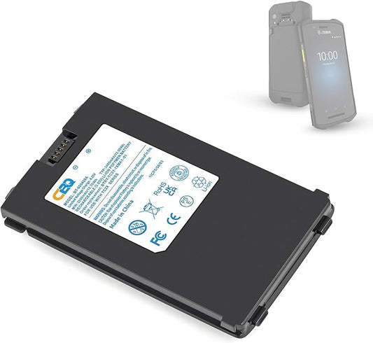 CBQ for Zebra TC21 Scanner Battery TC26 TC210 TC21 TC210K TC26AK TC26CK TC26BK TC26DK TC26EK BT-000411-08 BT-000409A BTRY-TC2Y-1XMA1-01 Replacement Lithium Batteries,3400mAh.