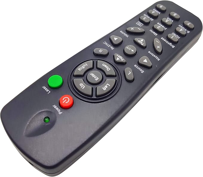 BR-5016L Projector Remote Control for Optoma DS312, DS315, DS551, DX551, DX612, DX615, EP620, EP720, EP721, EP727, EP728, EW1610, TS551, TS720, TS721, TW1610, TW631-3D, TX551, TX631-3D, TX72