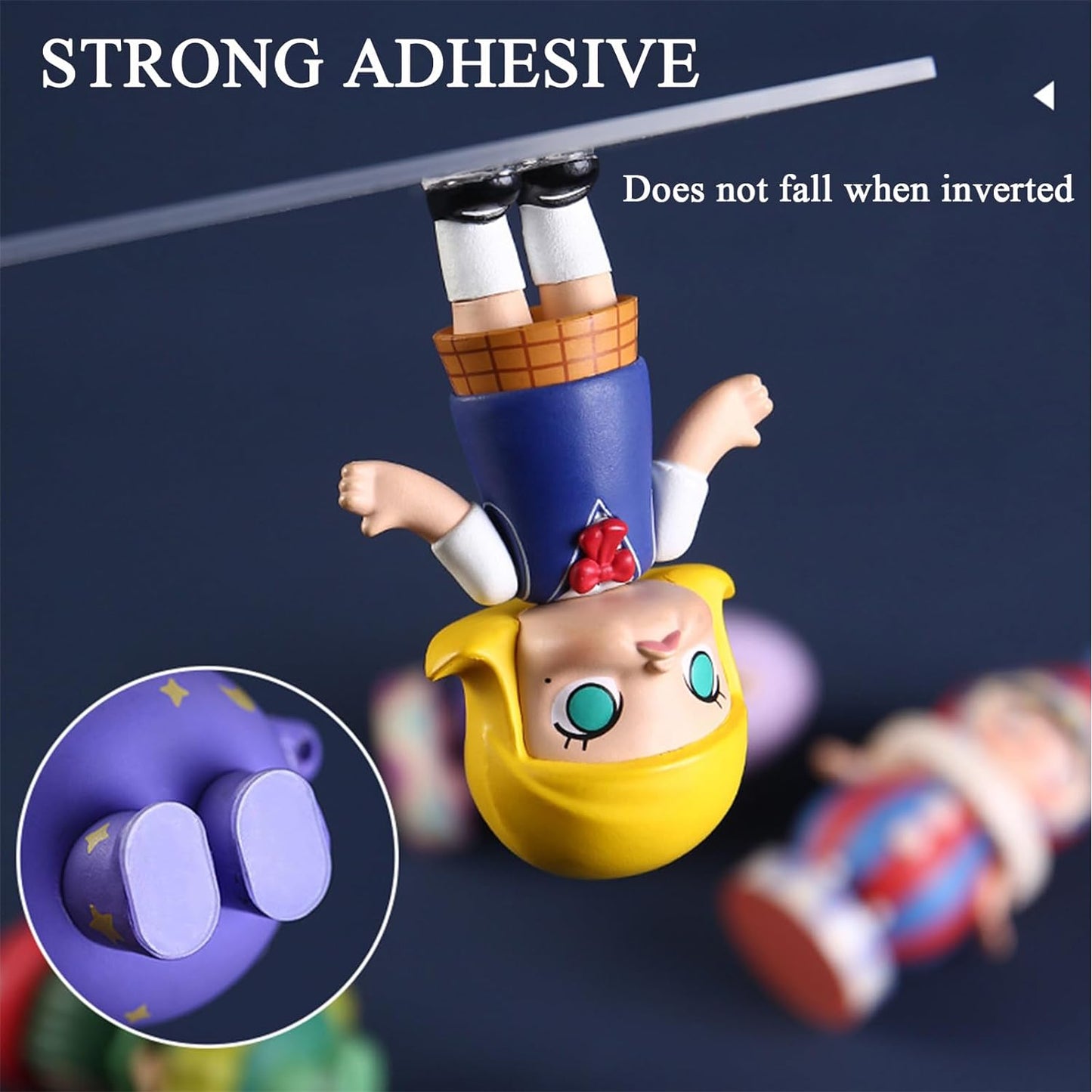 Adhesive Stick dots Two-Sided Sided Mounting Putty Stick Tack for Wall Hanging Crafts Balloons Festival Party Decorations,Clean Removable(0.31"*0.53"-1000)