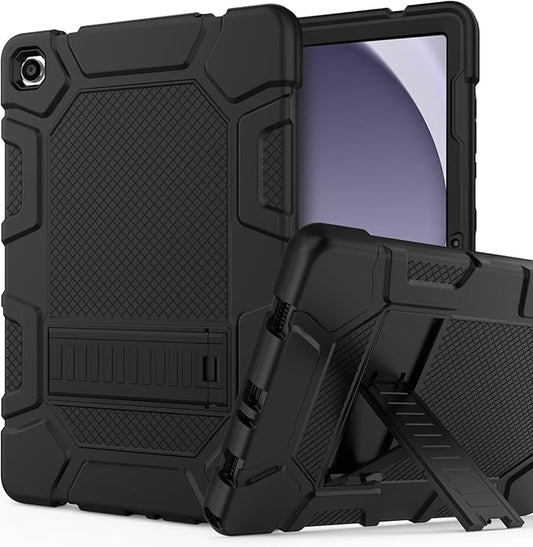 Rantice Case for Samsung Galaxy Tab A9+/A9 Plus 11", Heavy Duty Shockproof Rugged Protective Case with Kickstand for Galaxy Tab A9+/A9 Plus 11 Inch (SM-X210/X216/X218), Black