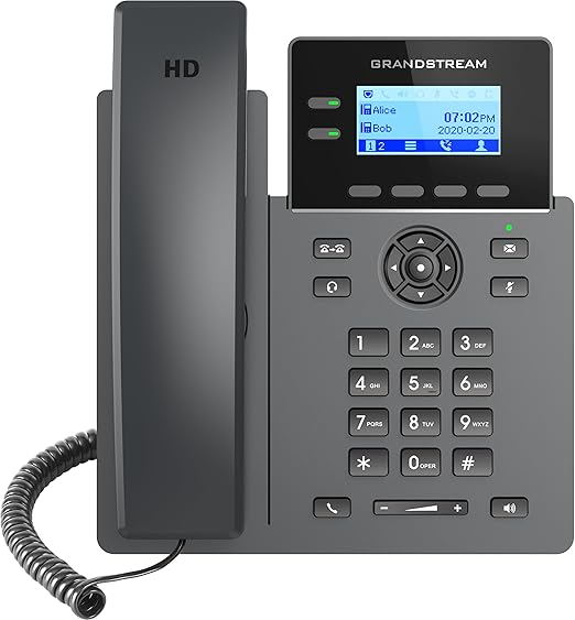 Ooma Provisioned 2602W Wi-Fi IP Desk Phone Exclusively for Ooma Office VoIP with Virtual Receptionist, Desktop and Mobile App, Video Conferencing. Subscription Required (Renewed)