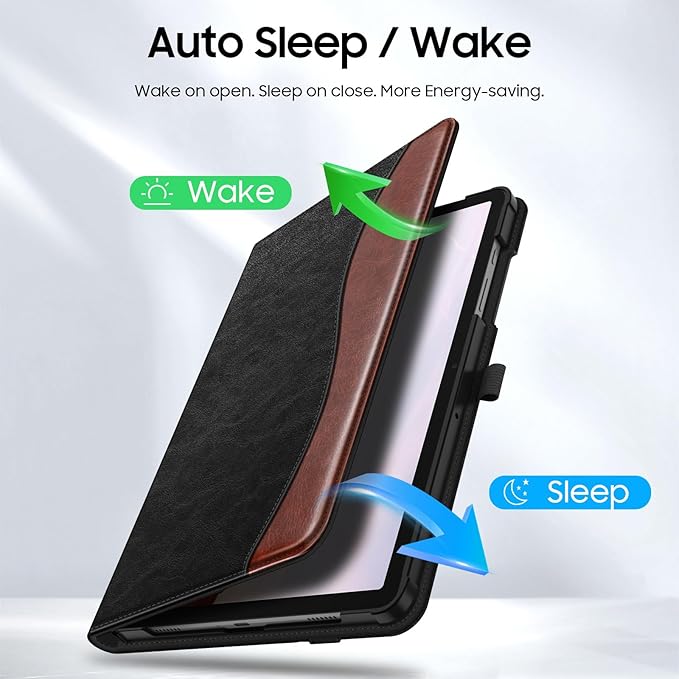 Fintie Case for Samsung Galaxy Tab A9 Plus/A9+ 5G 11 Inch 2023 Model (SM-X210/X216/X218), Multi-Angle Viewing Smart Stand Back Cover with Pocket Auto Wake/Sleep, Dual Color