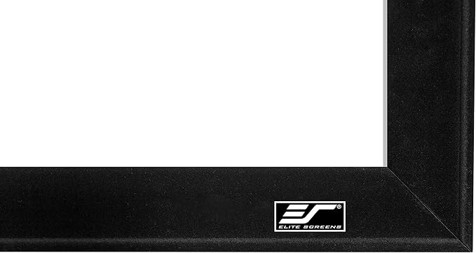 Elite Screens 180 inch Projector Screen 16:9, Wall Mounted Fixed Frame , 8K/4K UHD & Active 3D Ready, ISF-Certified Material for Home Theater, Office & Indoor Presentations, Sable Frame 2, ER180WH2