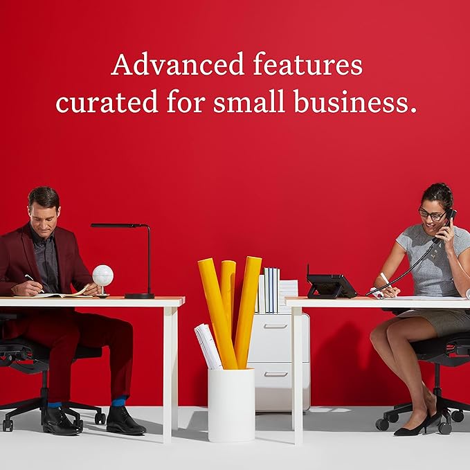 Ooma Provisioned 2602W Wi-Fi IP Desk Phone Exclusively for Ooma Office VoIP with Virtual Receptionist, Desktop and Mobile App, Video Conferencing. Subscription Required
