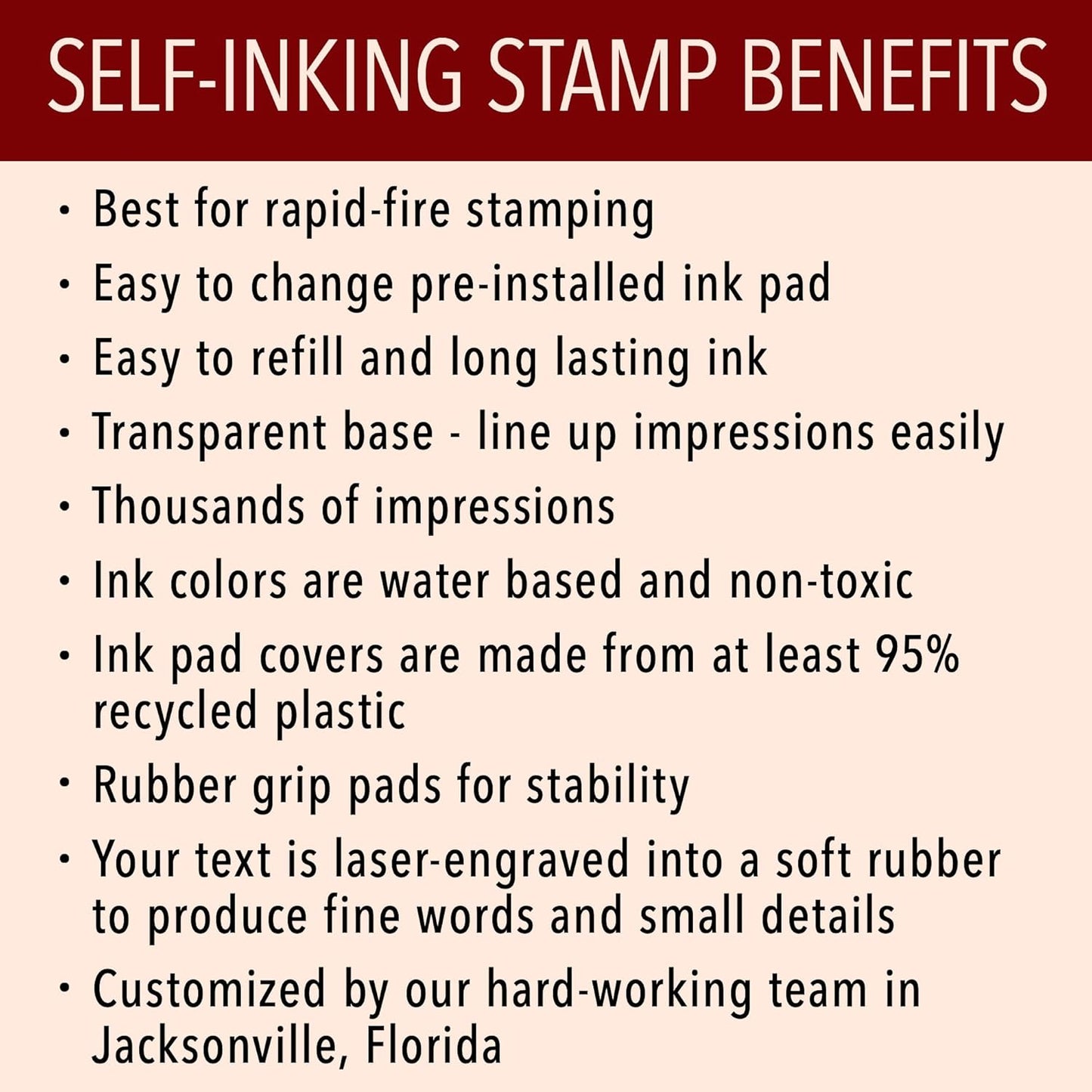 Wisconsin Round Notary Stamp | Official State Notary Stamp | Official Seals | Meets State Specifications (Wisconsin, Round Stamp)